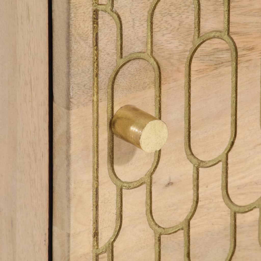 Noptiere, 2 buc., 40x33x46 cm, lemn masiv de acacia GartenMobel Dekor