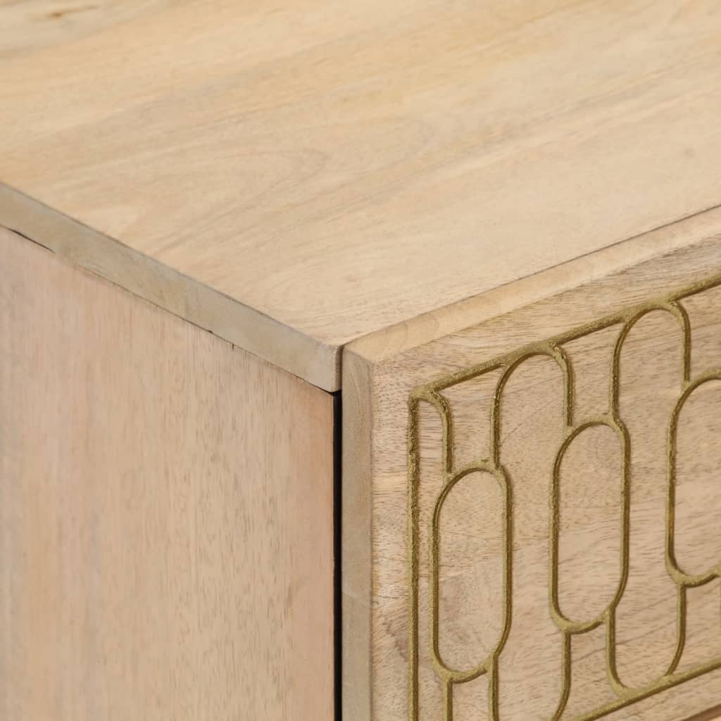 Noptiere, 2 buc., 40x33x46 cm, lemn masiv de acacia GartenMobel Dekor