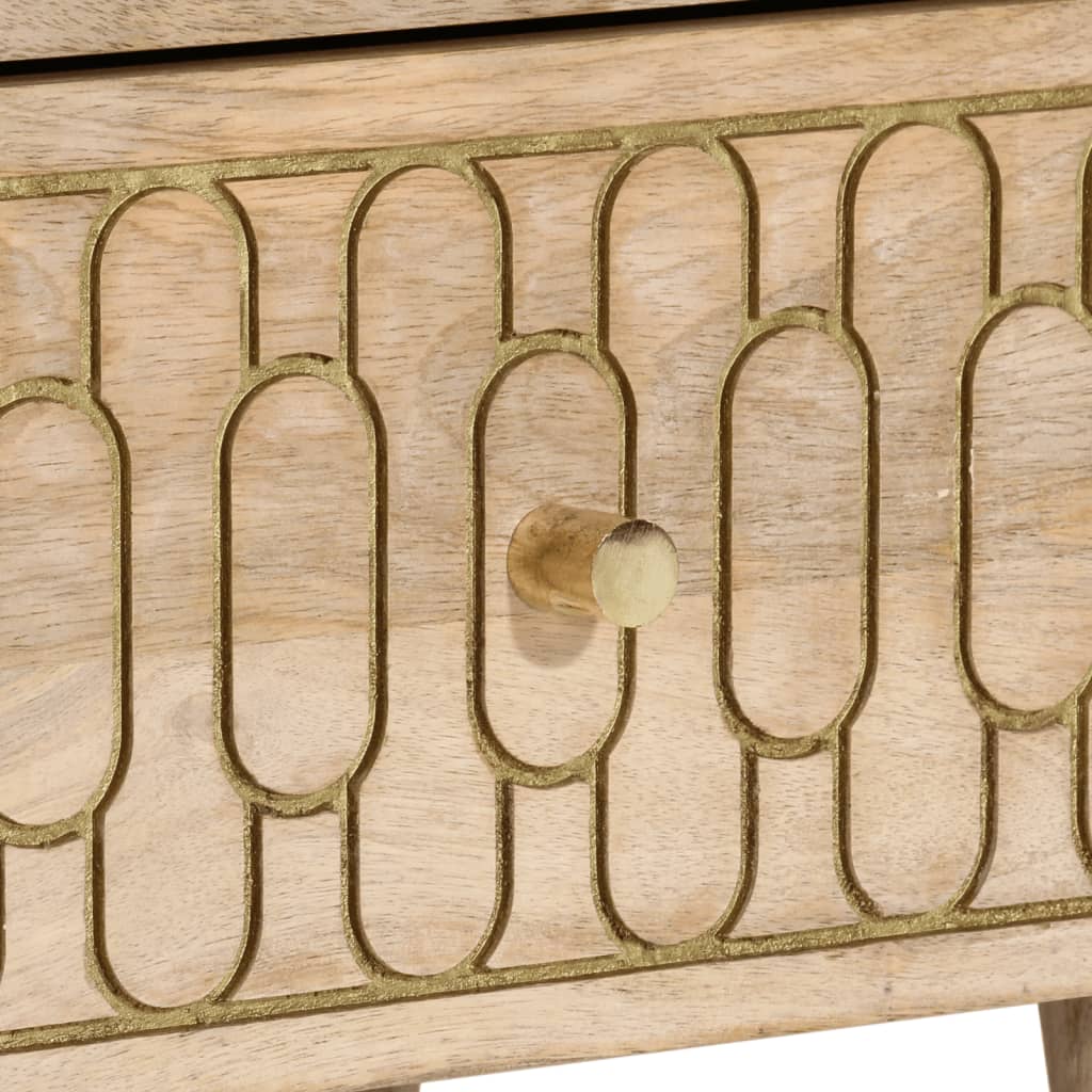 Noptiere, 2 buc., 40x33x46 cm, lemn masiv de acacia GartenMobel Dekor