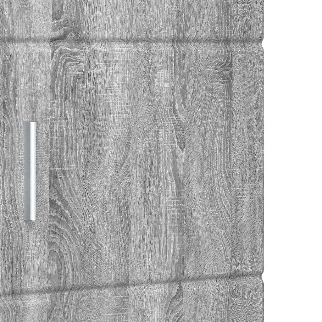 Set dulap baie TULUM Gri Sonoma 37 x 31,5 x 203 cm GartenMobel Dekor