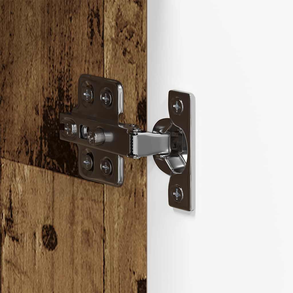 Set dulap baie TULUM Lemn Vechi 37 x 31,5 x 203 cm GartenMobel Dekor