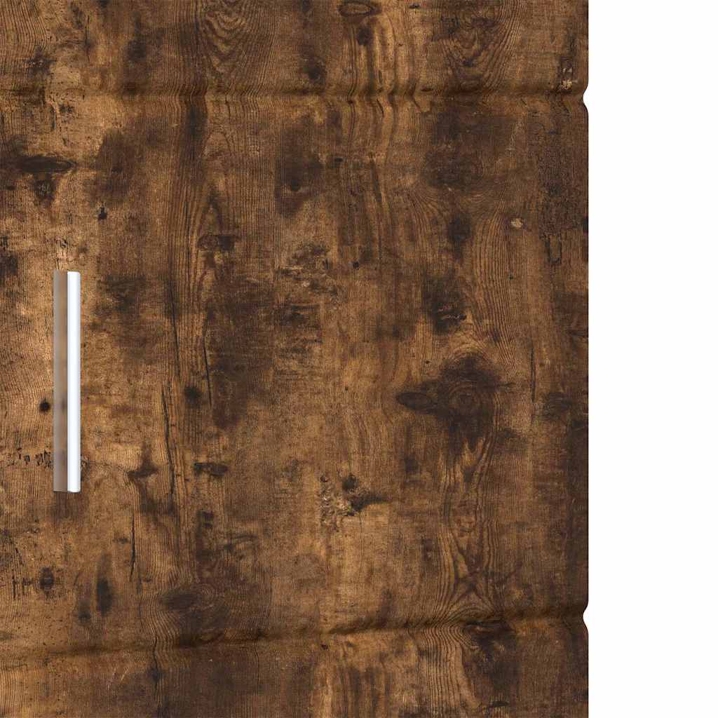 Set dulap baie TULUM Stejar fumuriu 37 x 31,5 x 203 cm GartenMobel Dekor