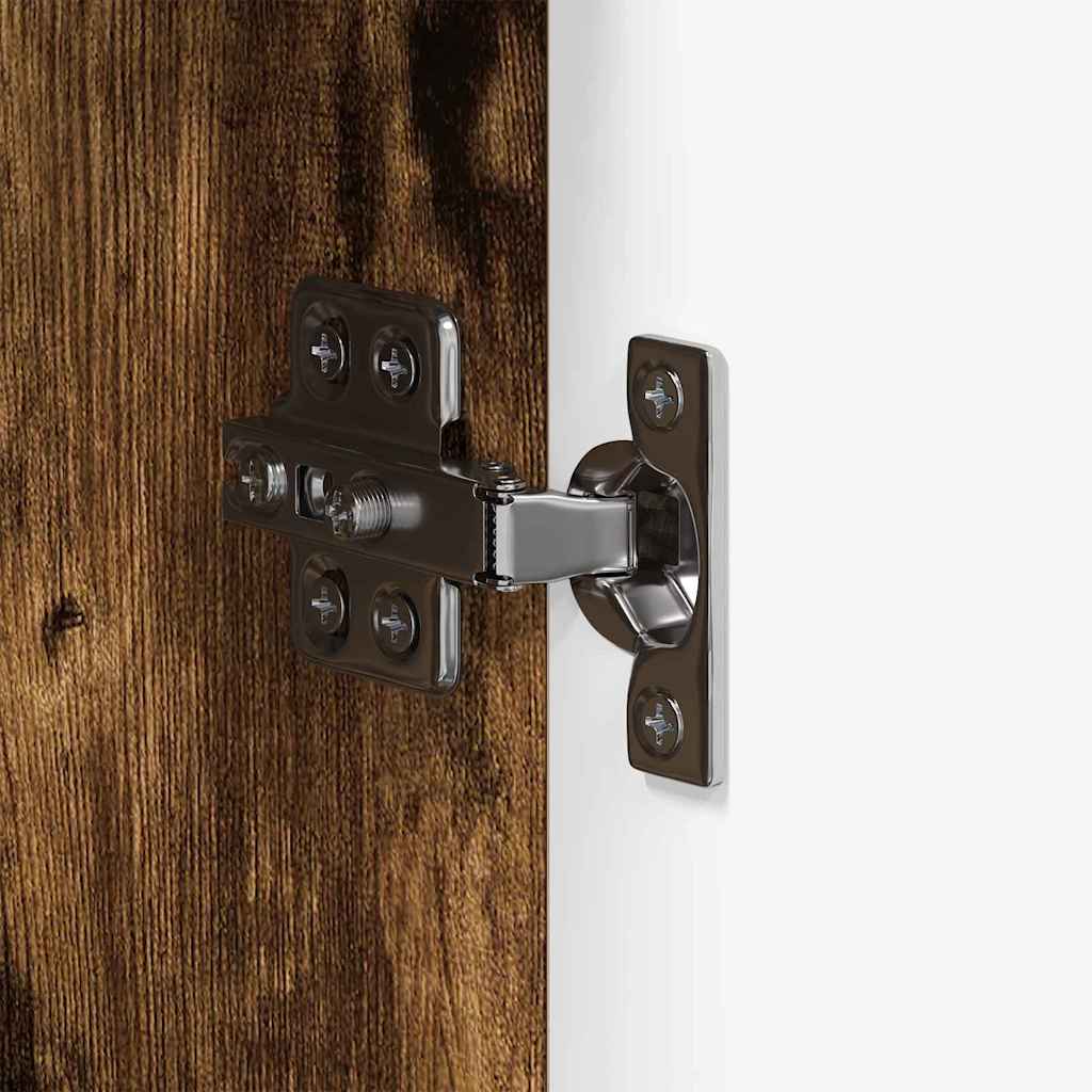 Set dulap baie TULUM Stejar fumuriu 37 x 31,5 x 203 cm GartenMobel Dekor