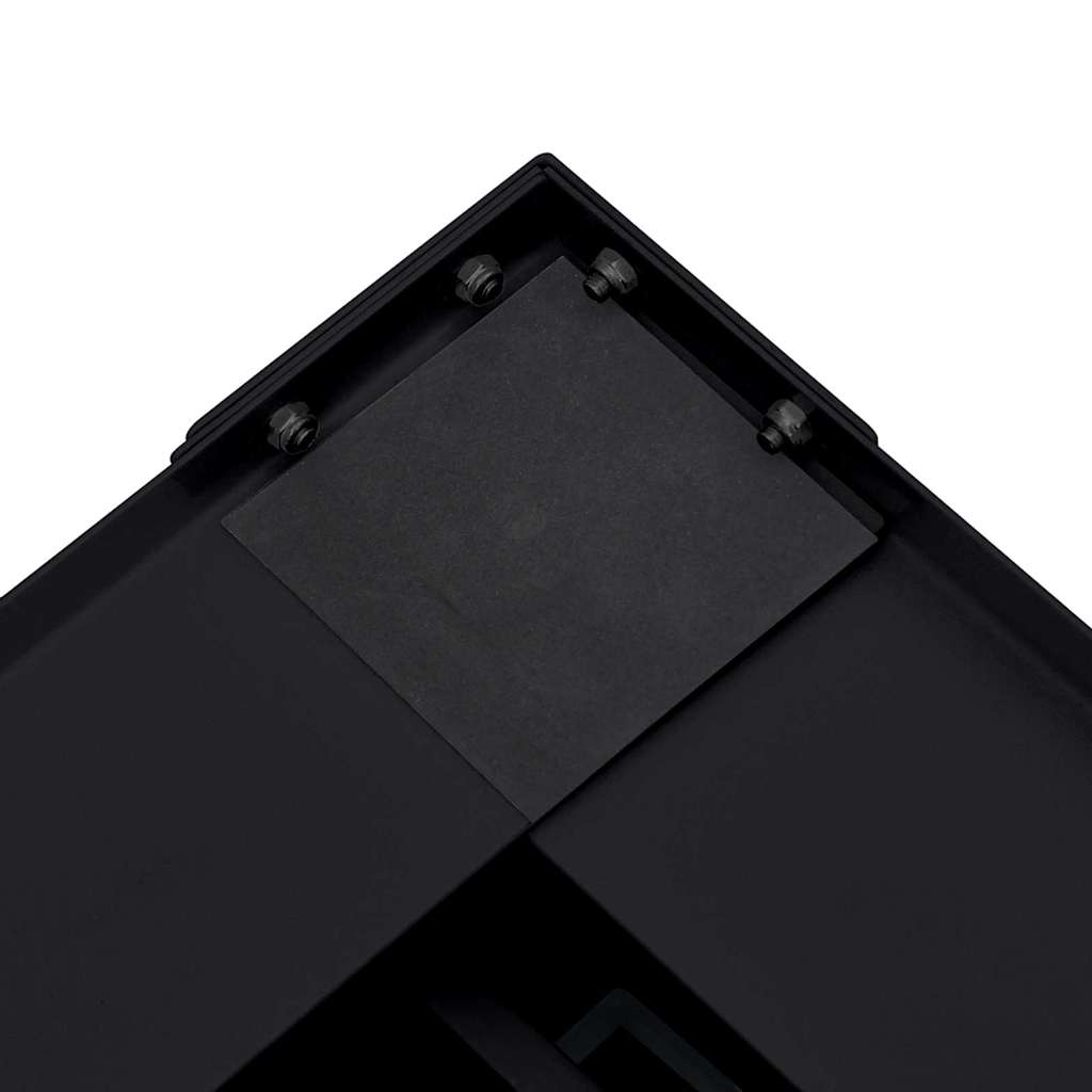 Suport pentru mașina de spălat Negru 64 x 55 x 32.5 cm Oțel GartenMobel Dekor