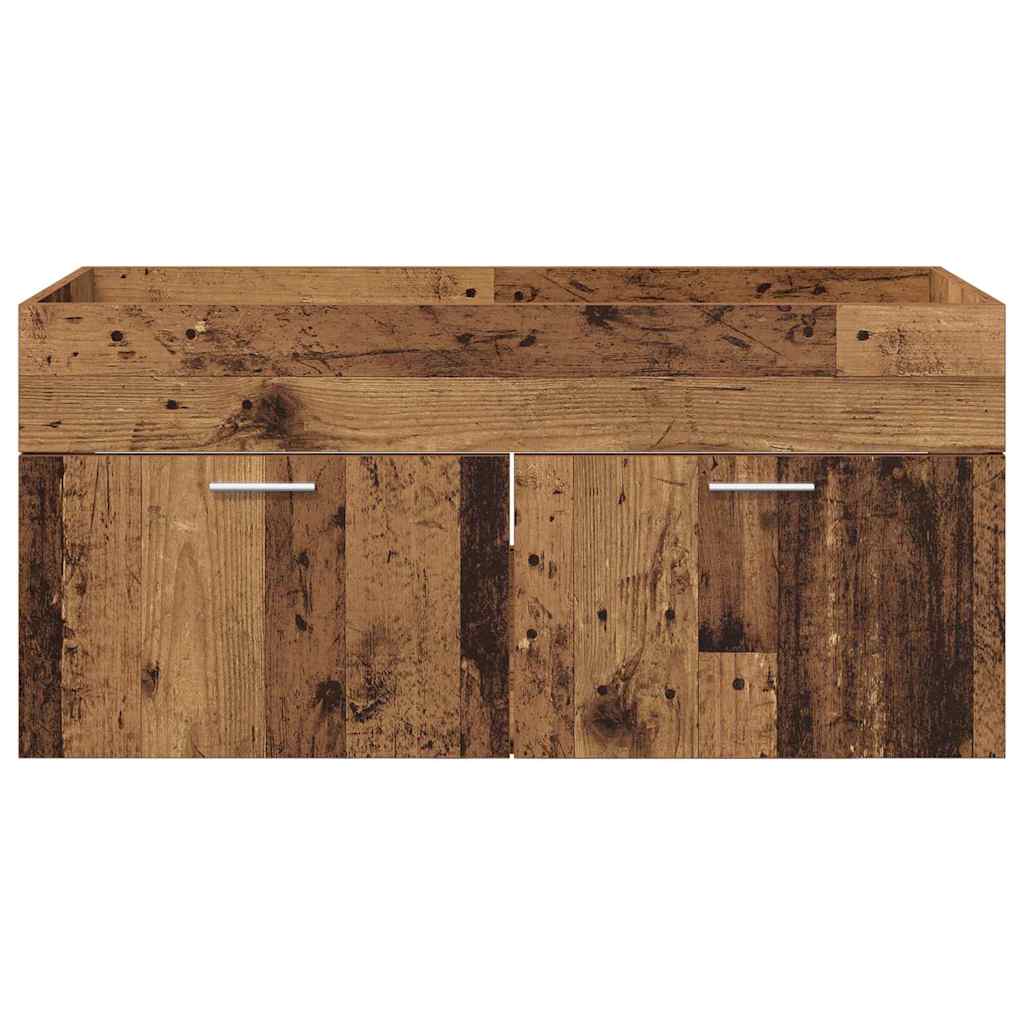 Dulap de chiuvetă Lemn Vechi 38,5 x 100 x 46 cm Lemn compozit GartenMobel Dekor