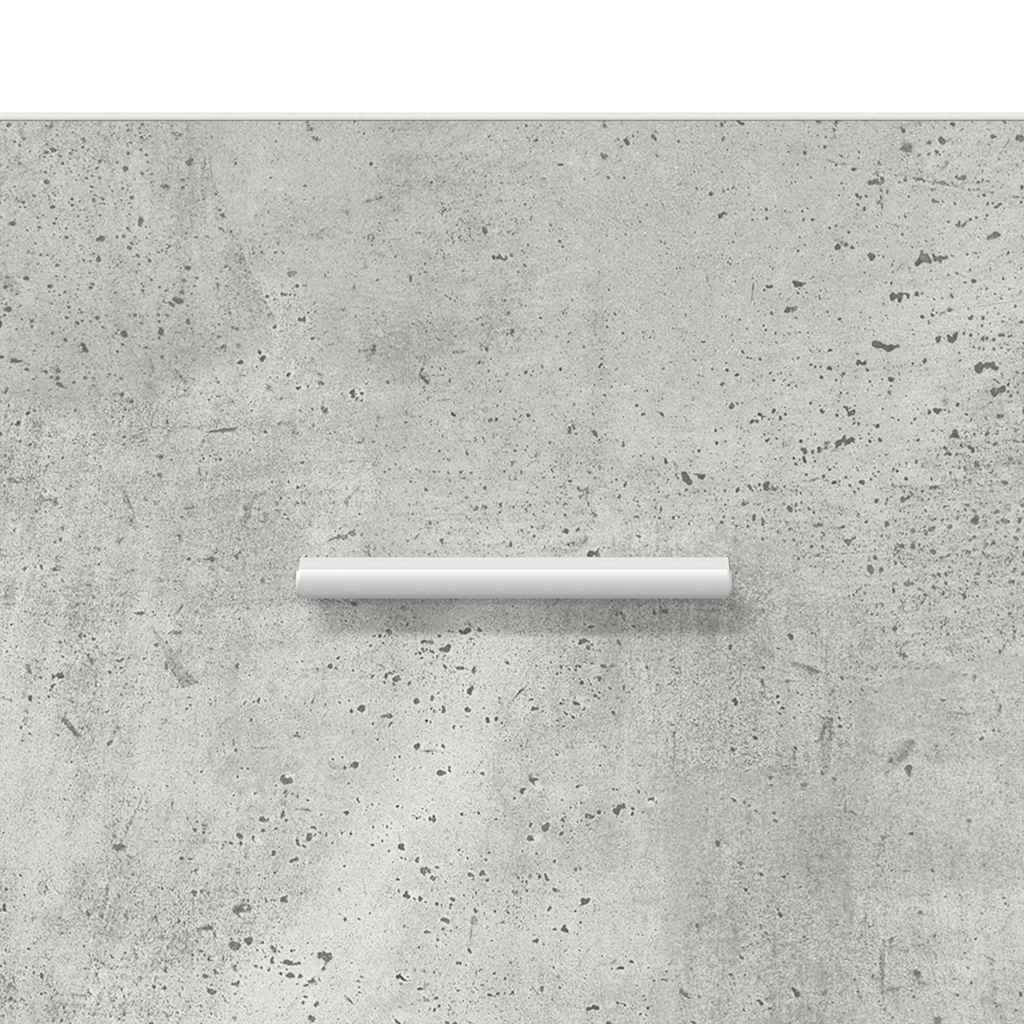 Dulap de chiuvetă Pe perete Gri din beton 38,5 x 100 x 46 cm GartenMobel Dekor