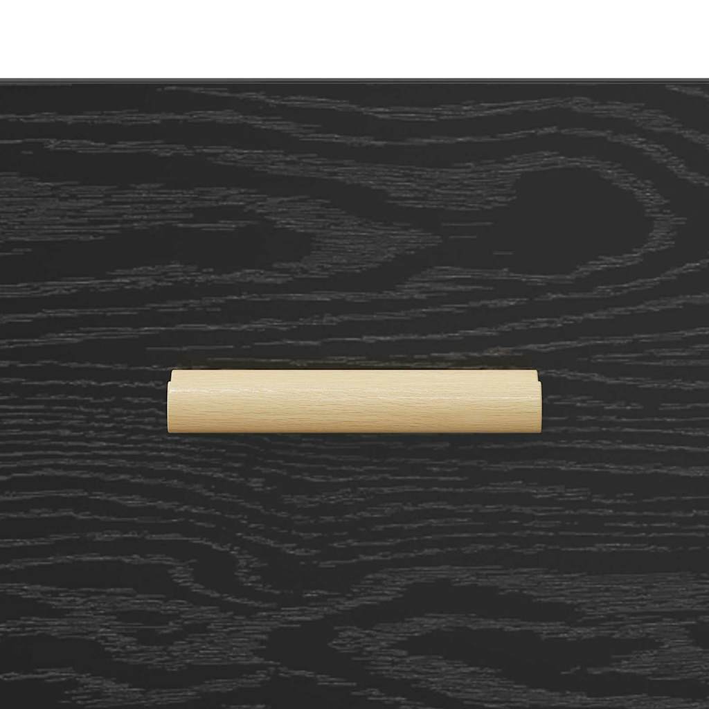 Dulap de noapte Stejar negru 40 x 35 x 47.5 cm Lemn compozit GartenMobel Dekor