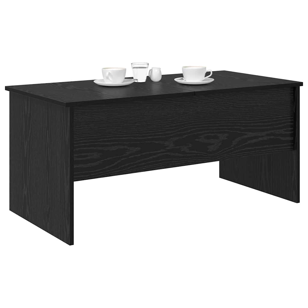 Masă de cafea Stejar Negru 102 x 50,5 x 46,5 cm Lemn compozit GartenMobel Dekor
