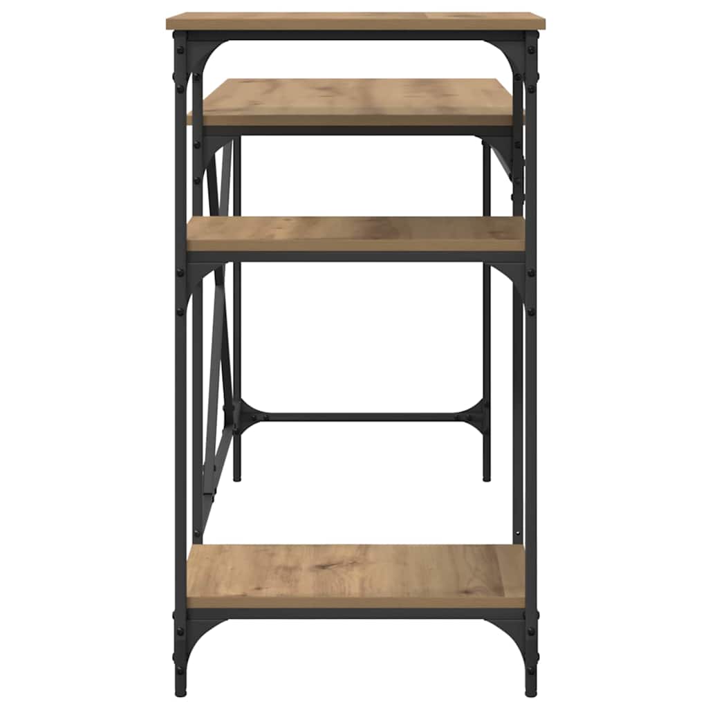 Birou Stejar Artizanal 135 x 50 x 90 cm Lemn compozit GartenMobel Dekor