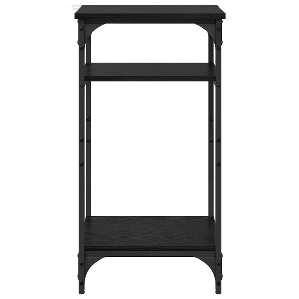 Masă laterală Manual Stejar Negru 40 x 30 x 75 cm Lemn compozit GartenMobel Dekor