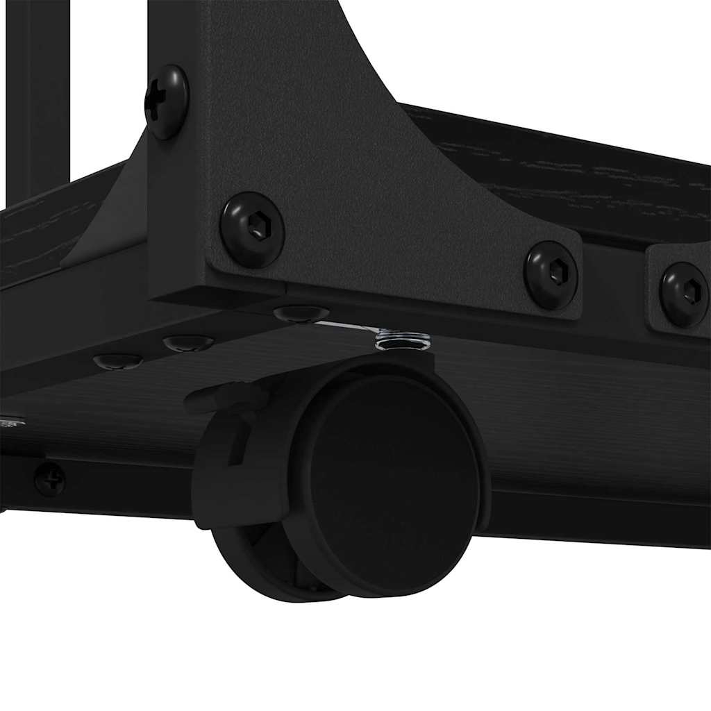 Masă laterală Stejar Negru 50 x 35 x 55.5 cm Lemn compozit GartenMobel Dekor