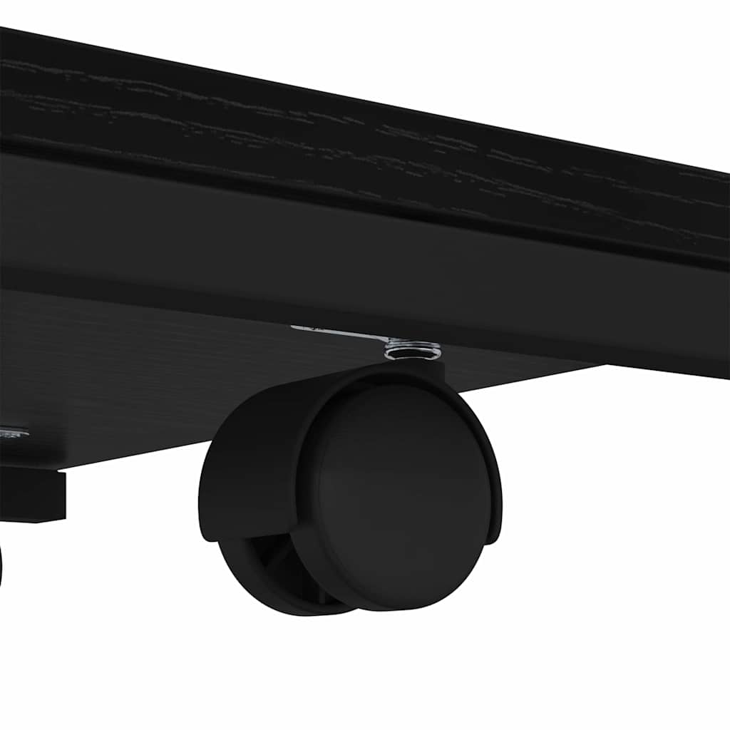 Masă laterală Stejar Negru 50 x 35 x 55.5 cm Lemn compozit GartenMobel Dekor