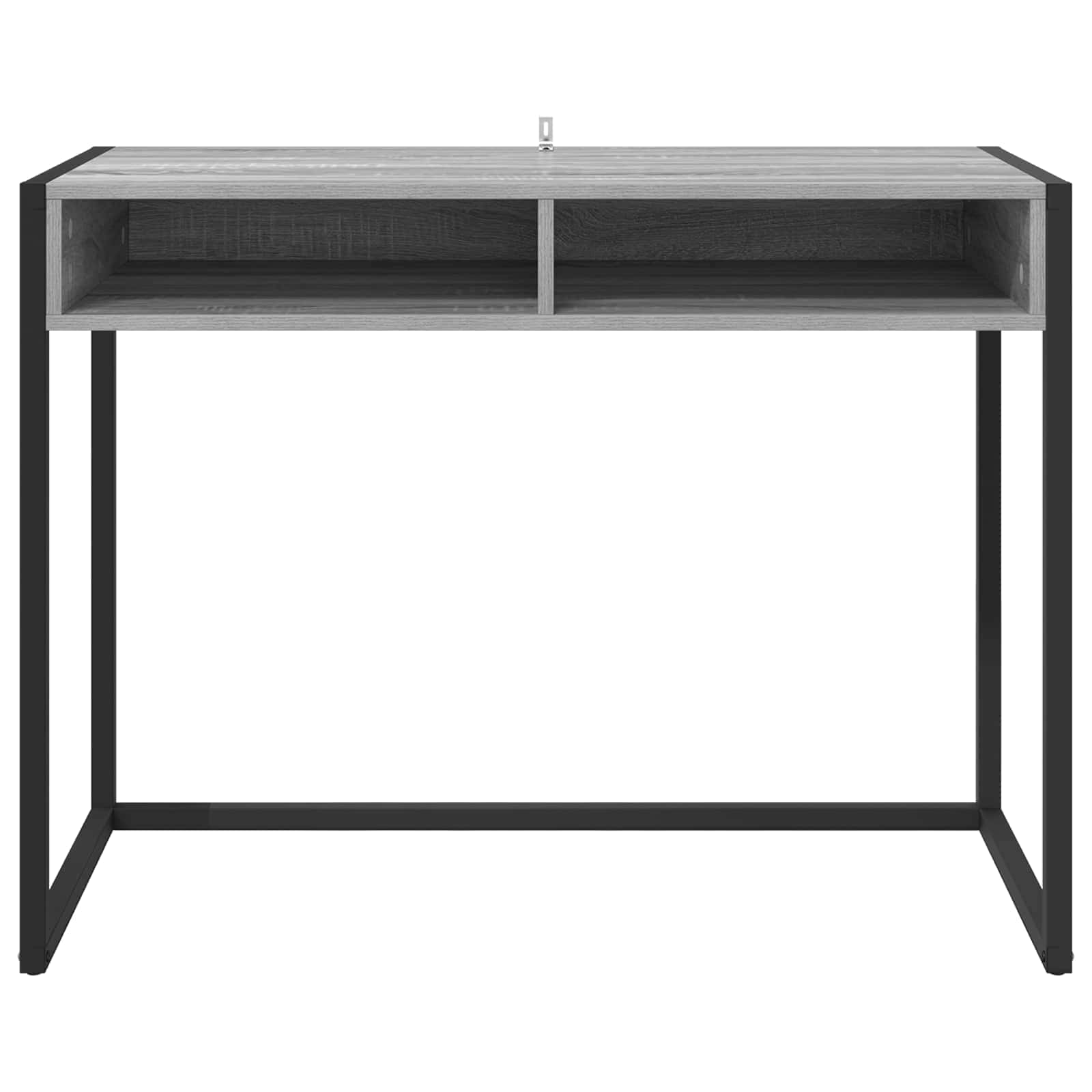 Birou cu depozitare Gri Sonoma 100 x 50 x 75 cm Lemn compozit GartenMobel Dekor