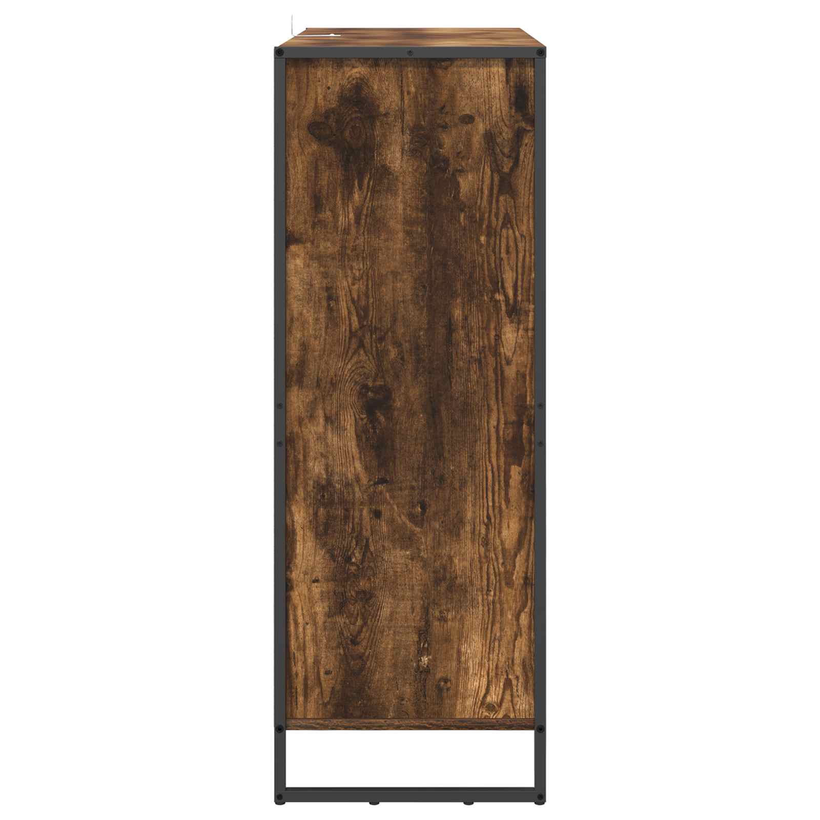 Dulap pentru pantofi cu ușă Stejar fumuriu 79 x 36 x 100 cm GartenMobel Dekor