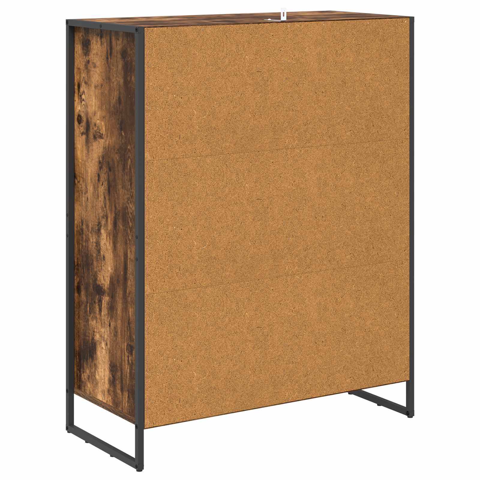 Dulap pentru pantofi cu ușă Stejar fumuriu 79 x 36 x 100 cm GartenMobel Dekor