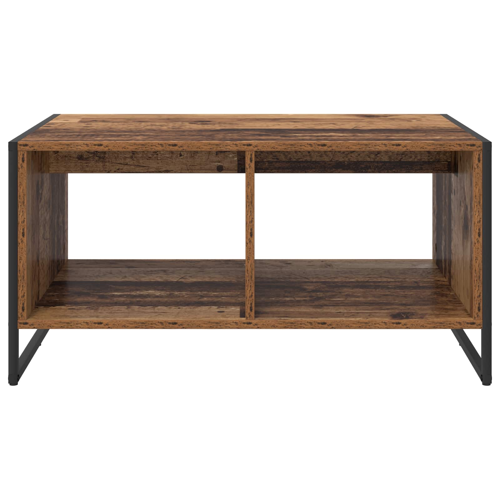 Masă de cafea Lemn Vechi 80 x 50 x 40 cm Lemn compozit GartenMobel Dekor