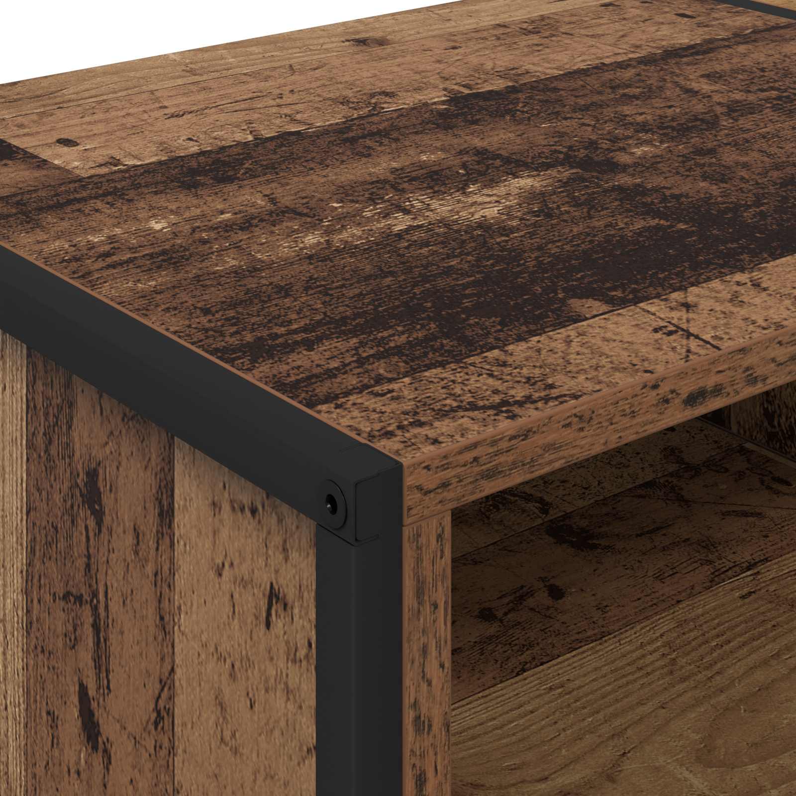 Cabinet TV Lemn Vechi 170.5 x 36 x 30.5 cm Lemn compozit GartenMobel Dekor