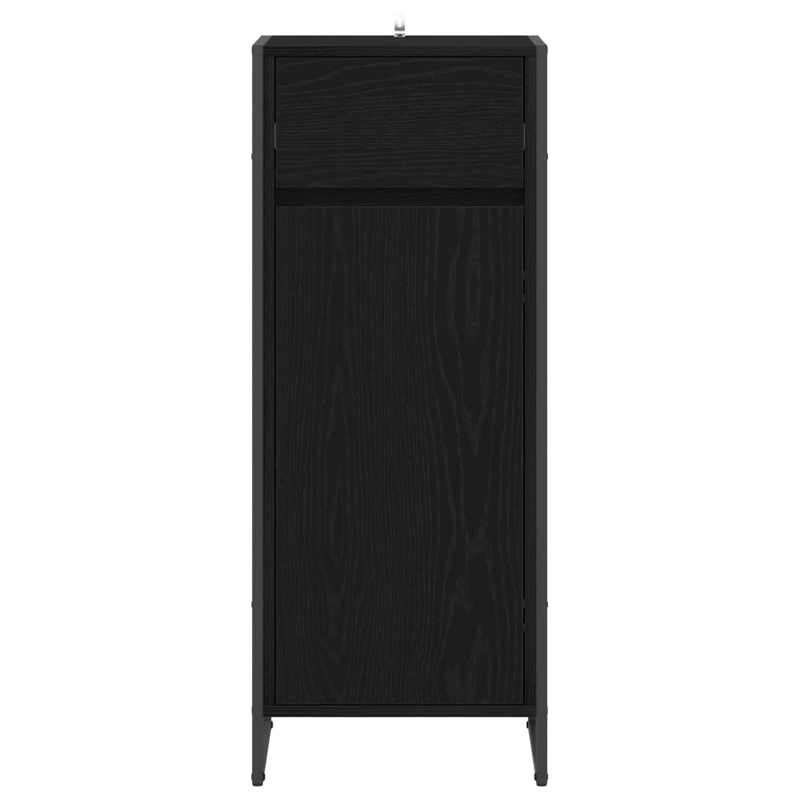 Dulap de Baie Stejar Negru 40 x 30 x 100 cm Lemn compozit GartenMobel Dekor