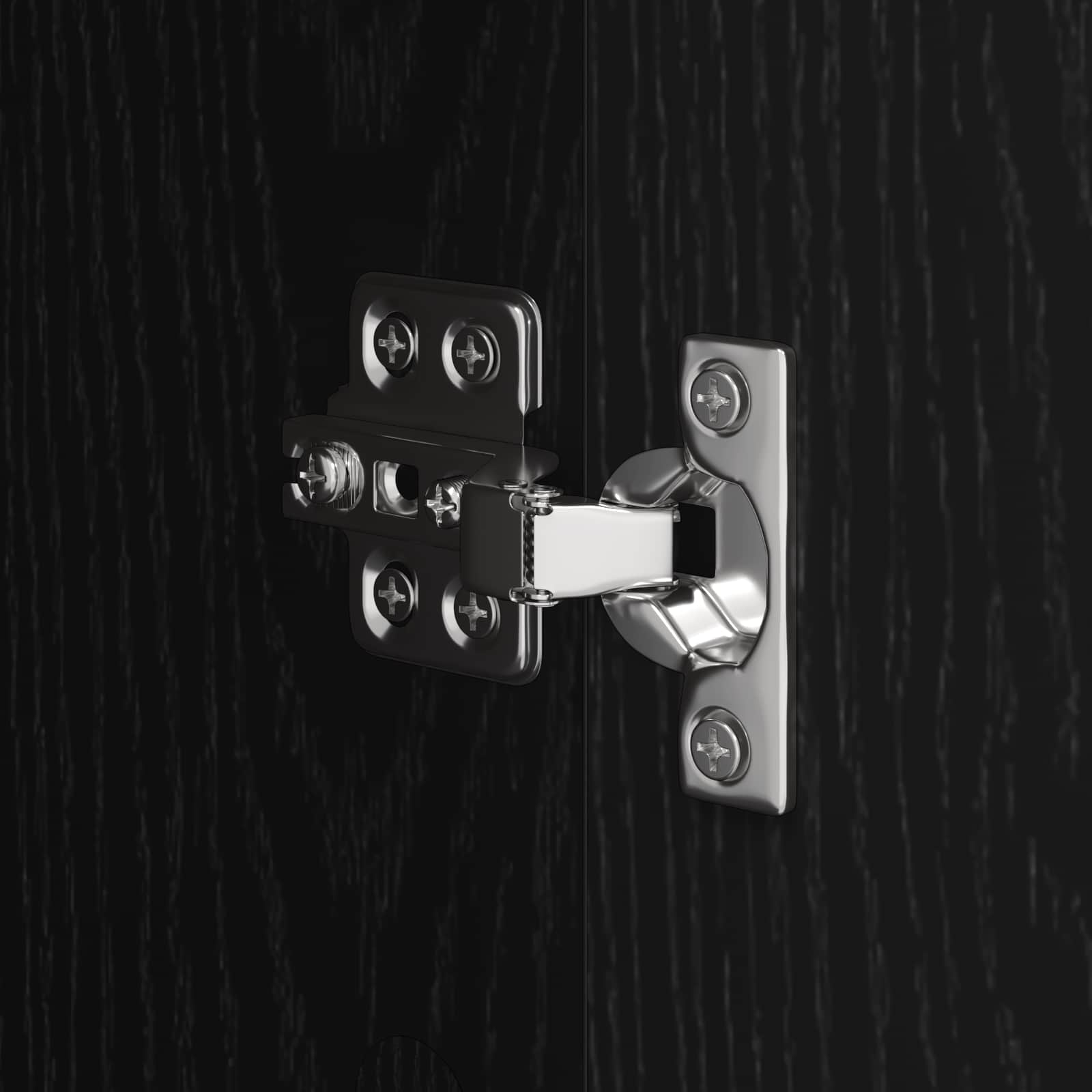 Dulap de Baie Stejar Negru 40 x 30 x 100 cm Lemn compozit GartenMobel Dekor