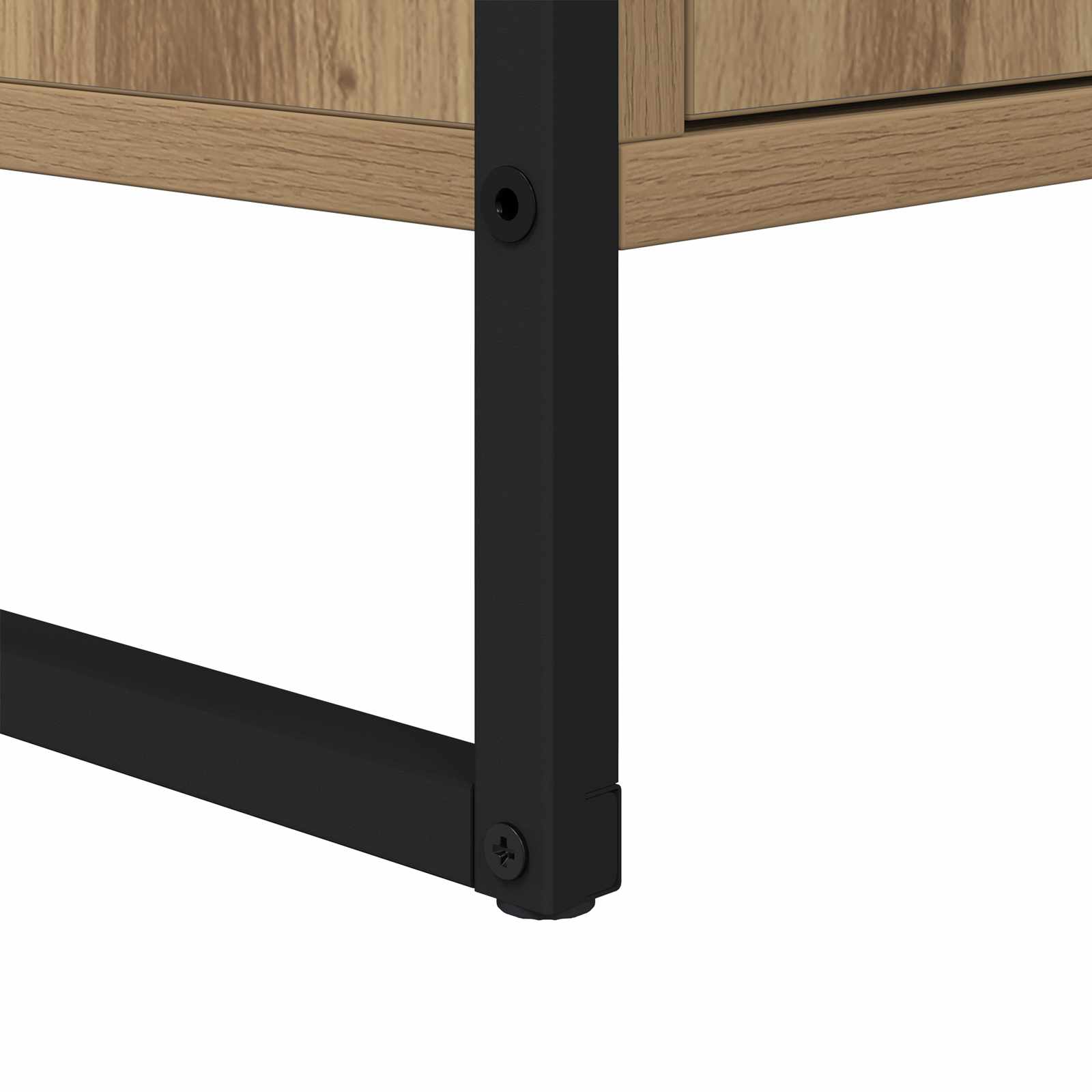 Dulap de Baie Stejar artizanal 90 x 30 x 60 cm Lemn compozit GartenMobel Dekor