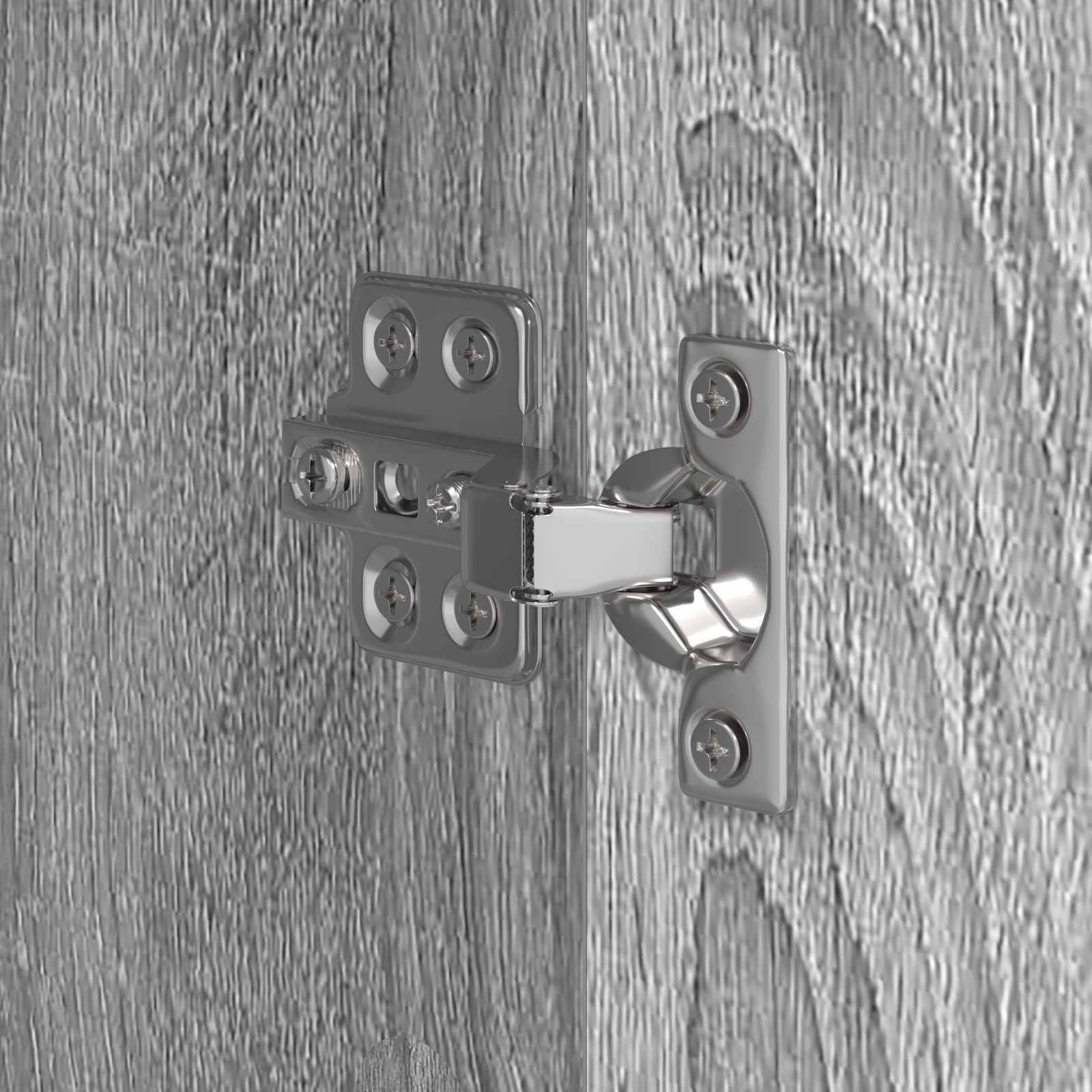 Dulap de Baie cu ușă Gri Sonoma 40 x 30 x 180 cm Lemn compozit GartenMobel Dekor