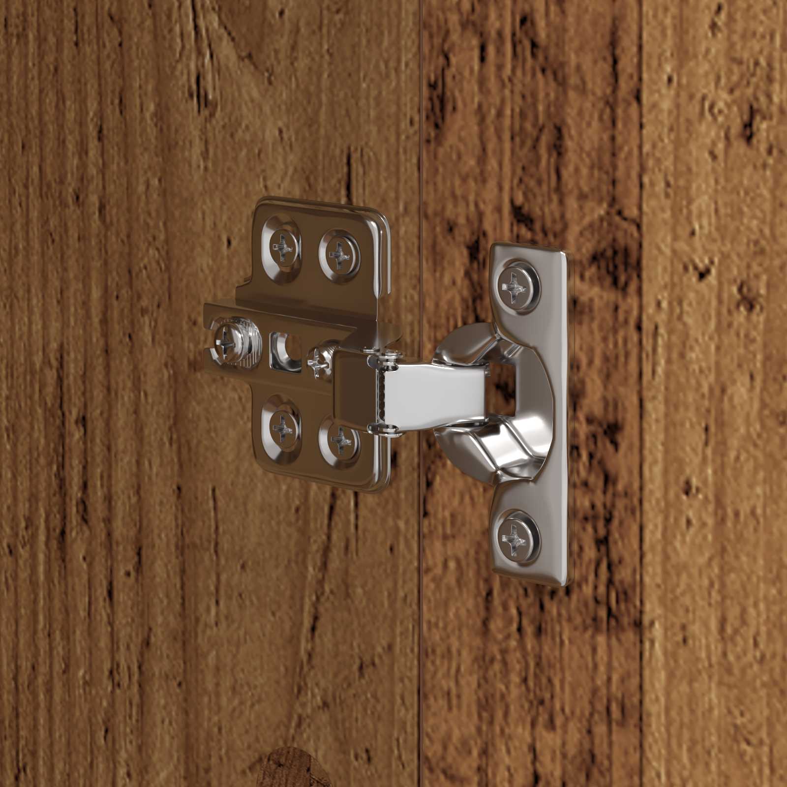 Dulap de Baie cu ușă Lemn Vechi 40 x 30 x 100 cm Lemn compozit GartenMobel Dekor