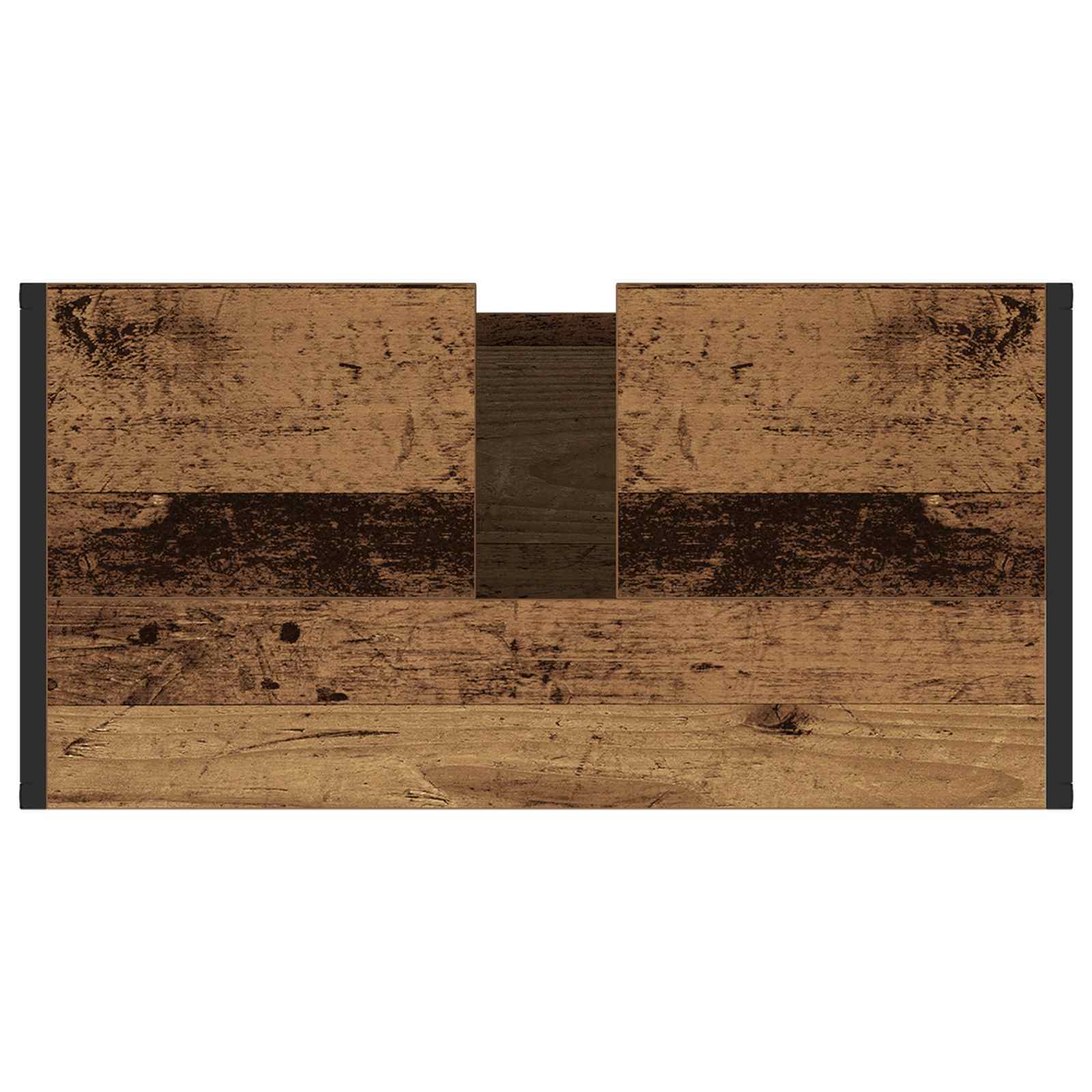 Dulap de Baie cu ușă Lemn Vechi 60 x 30 x 60 cm Lemn compozit GartenMobel Dekor