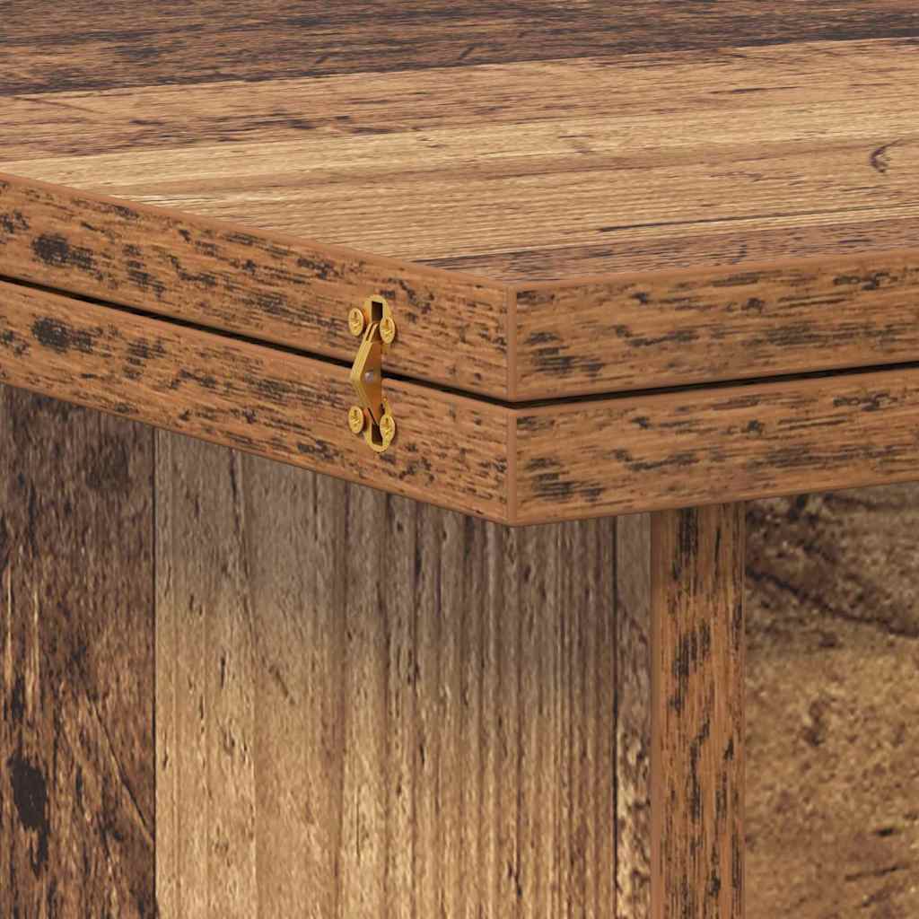 Masă de cafea Lemn Vechi 55 x 54,5 x 45 cm Lemn compozit GartenMobel Dekor