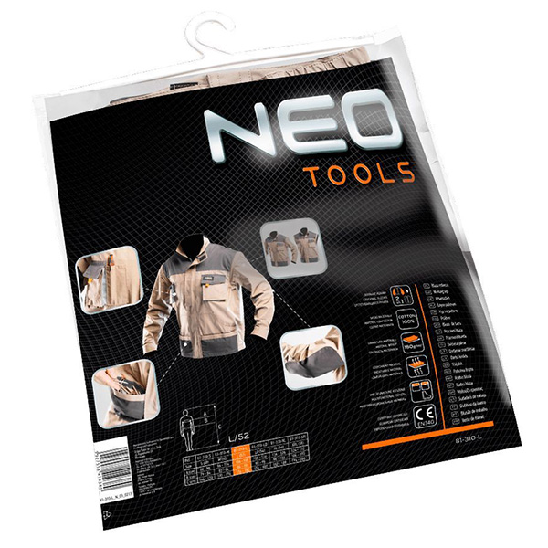 Jacheta de lucru cu maneci detasabile Neo Tools HardWork ToolsRange