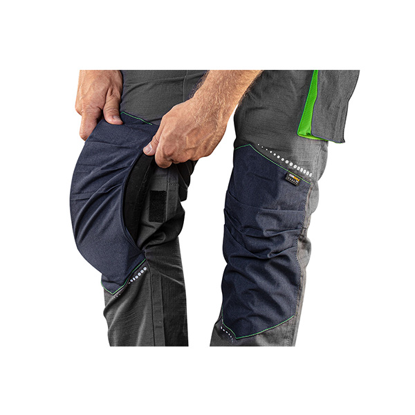 Pantaloni de lucru cu pieptar Premium Ripstop Neo Tools 81-247 HardWork ToolsRange