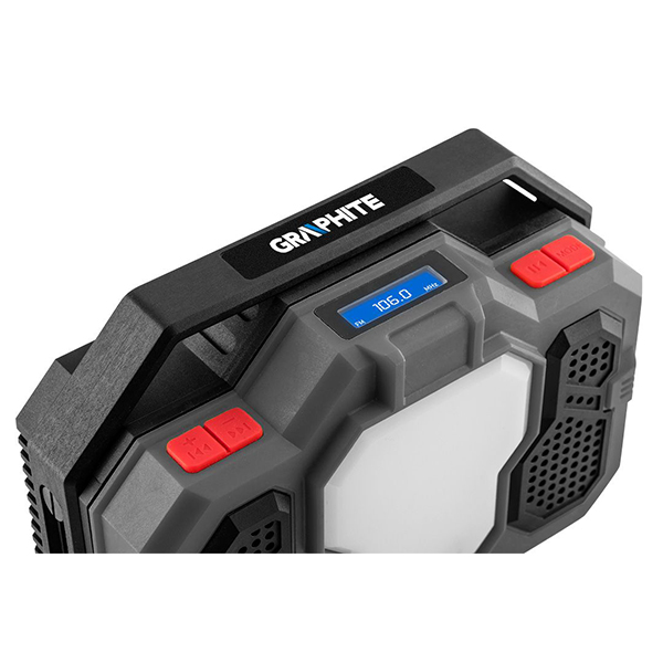 Radio compatibil cu baterie 18V GRAPHITE ENERGY+ 58GE104 HardWork ToolsRange