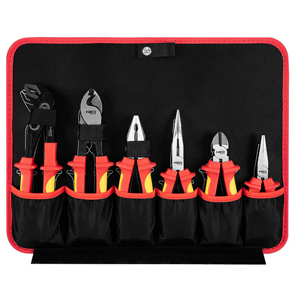 Set scule izolate VDE pentru repararea masinilor electrice si hibride 51 piese NEO TOOLS 01-312 HardWork ToolsRange