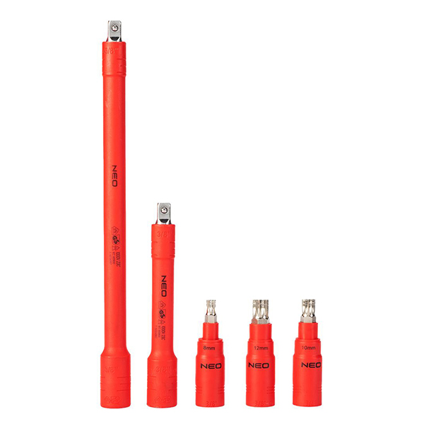 Set scule izolate VDE pentru repararea masinilor electrice si hibride 51 piese NEO TOOLS 01-312 HardWork ToolsRange