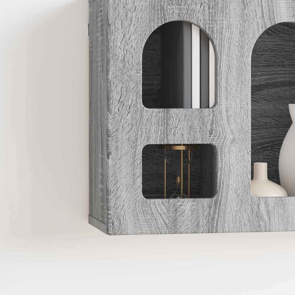 Dulap suspendat Gri Sonoma 60 x 20 x 40 cm Lemn compozit GartenMobel Dekor