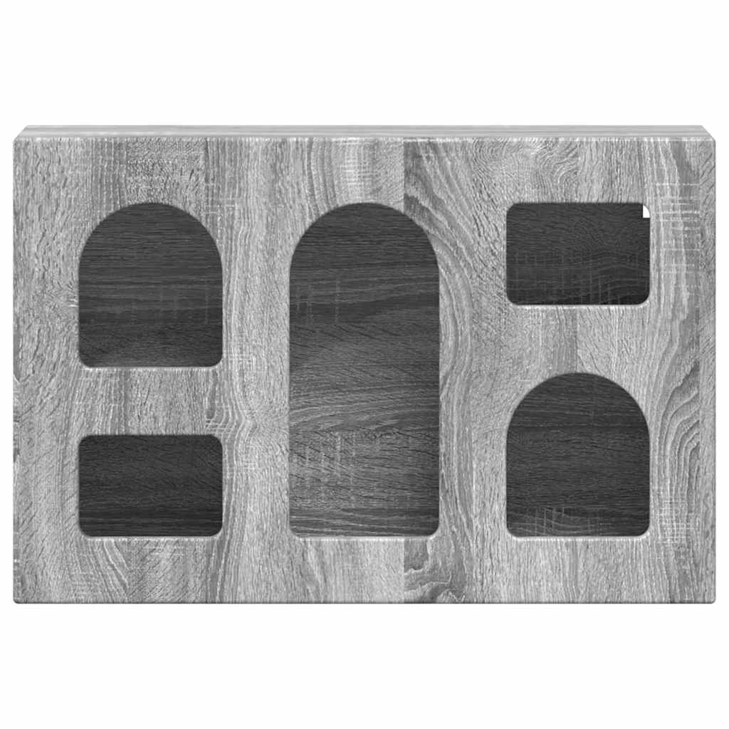 Dulap suspendat Gri Sonoma 60 x 20 x 40 cm Lemn compozit GartenMobel Dekor