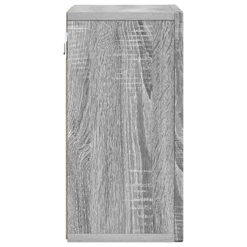 Dulap suspendat Gri Sonoma 60 x 20 x 40 cm Lemn compozit GartenMobel Dekor