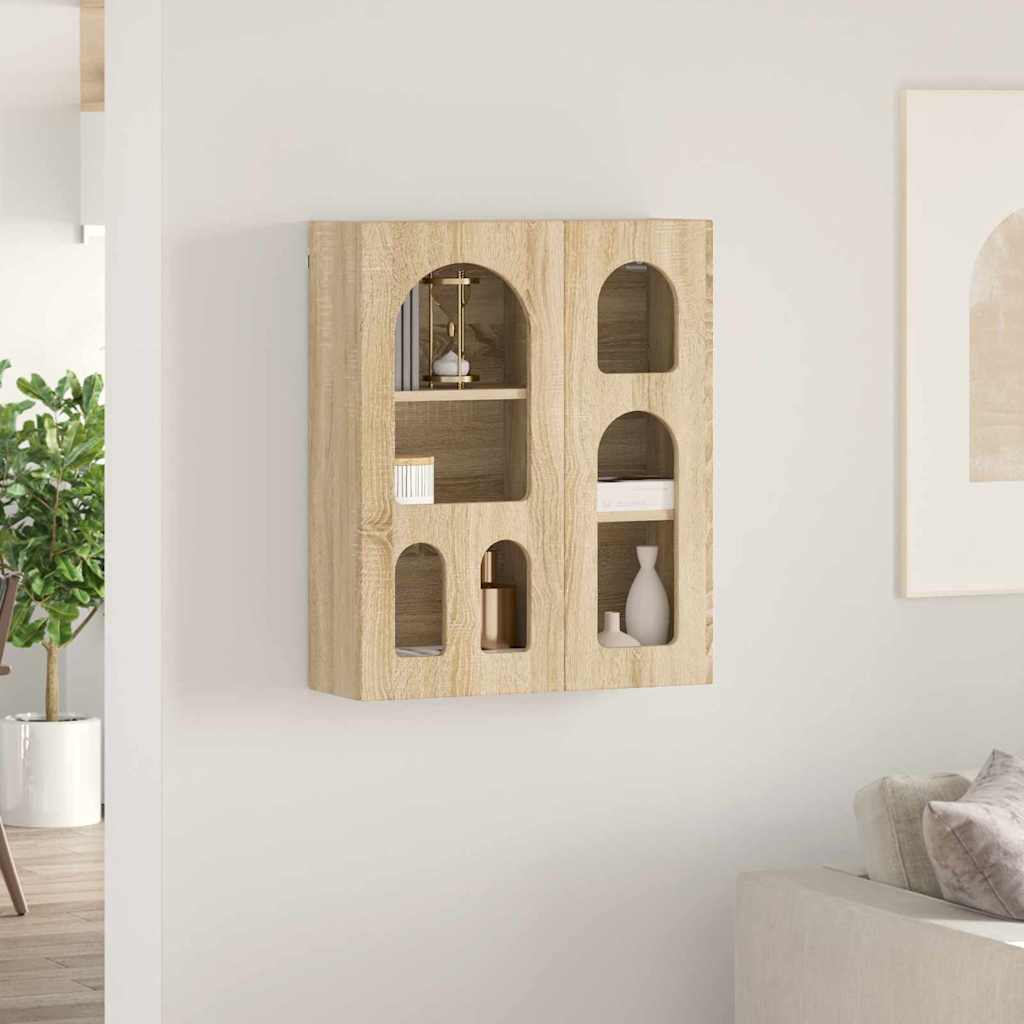 Dulap suspendat Stejar Sonoma 59 x 20 x 71.5 cm Lemn compozit GartenMobel Dekor