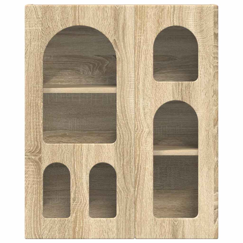 Dulap suspendat Stejar Sonoma 59 x 20 x 71.5 cm Lemn compozit GartenMobel Dekor