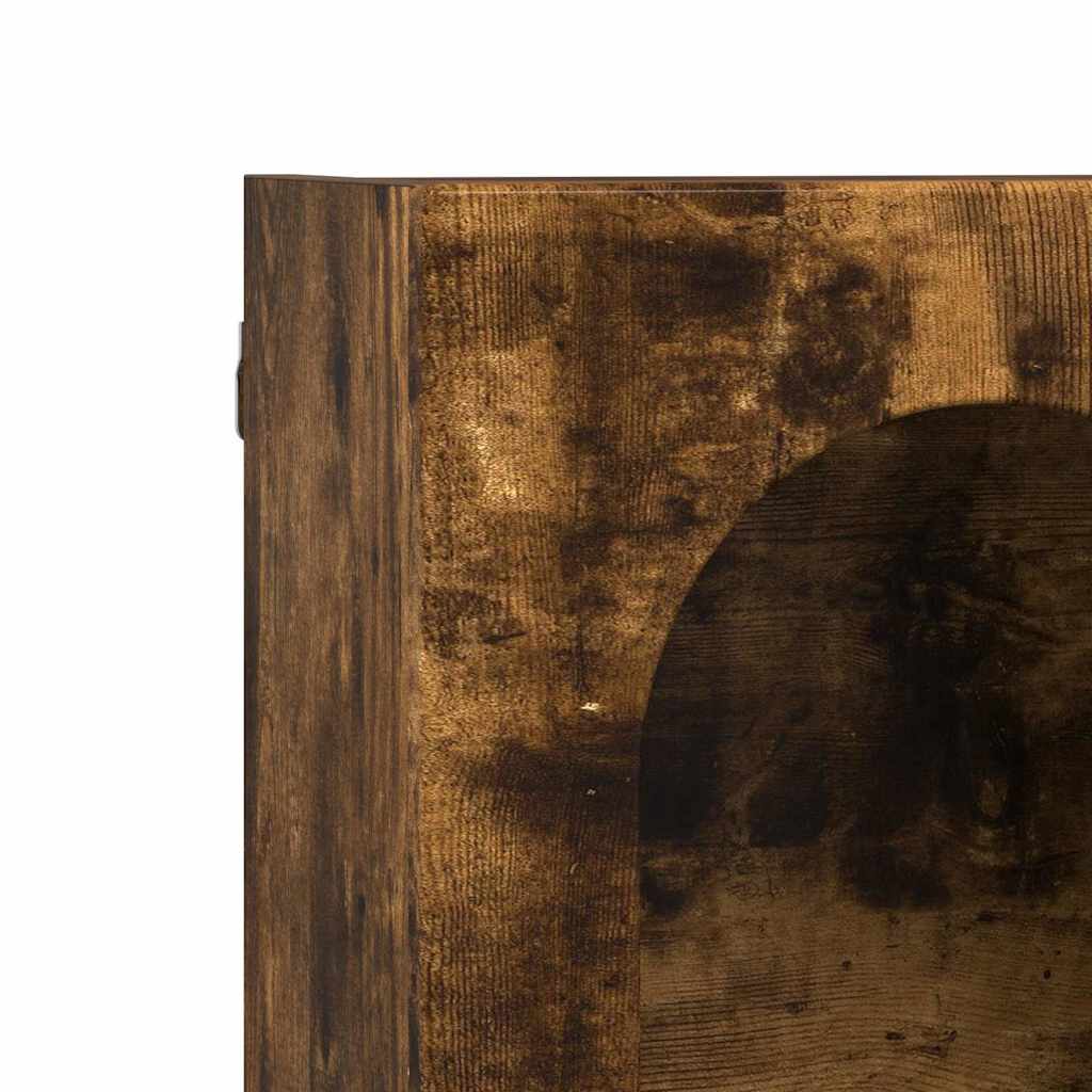 Dulap suspendat Stejar fumuriu 59 x 20 x 100 cm Lemn compozit GartenMobel Dekor