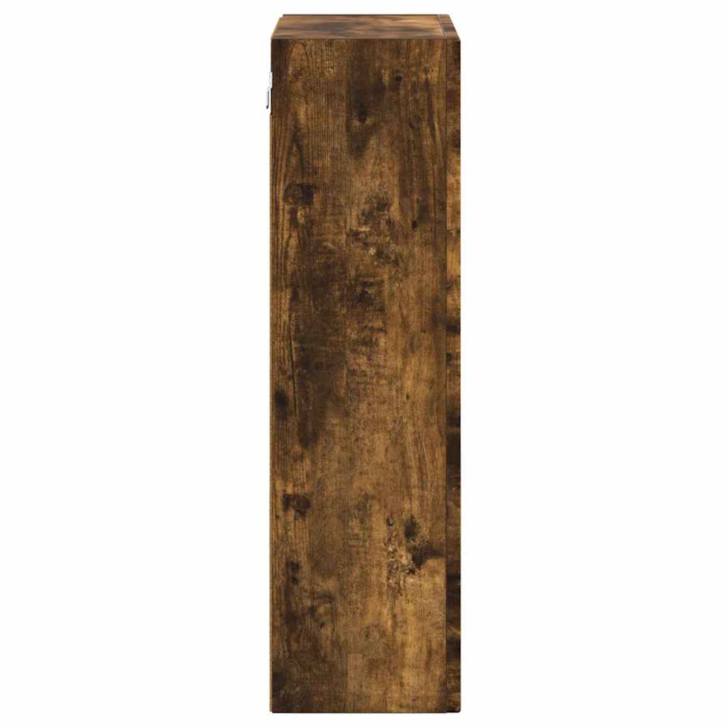 Dulap suspendat Stejar fumuriu 59 x 20 x 71.5 cm Lemn compozit GartenMobel Dekor