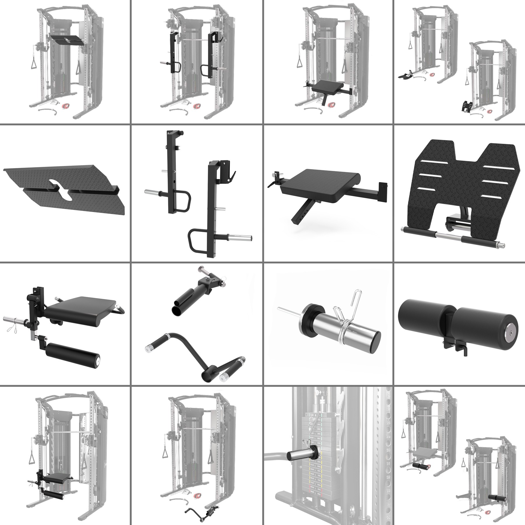 Aparat multifunctional Smith HMS CYKLOP 10 FitLine Training