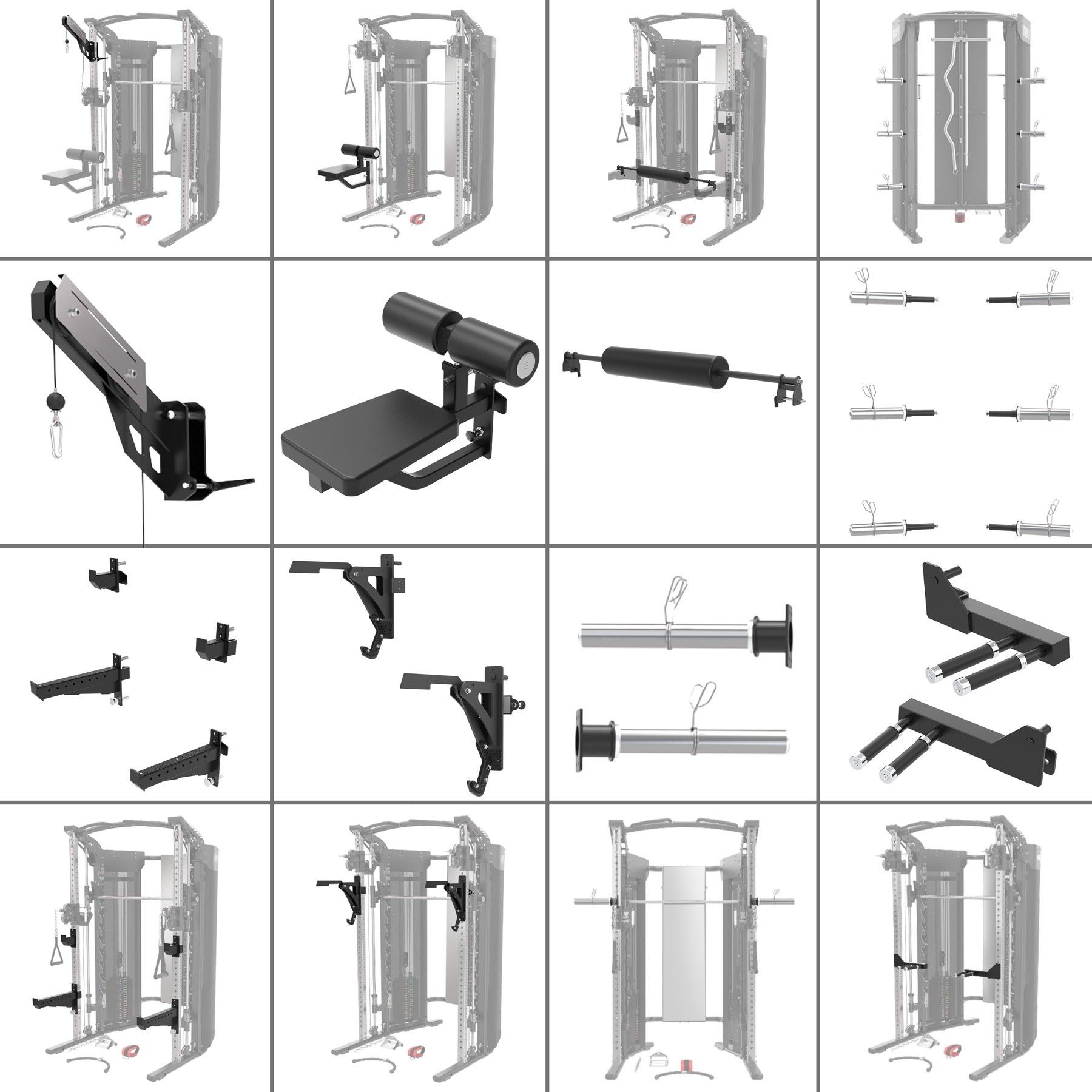 Aparat multifunctional Smith HMS CYKLOP 10 FitLine Training