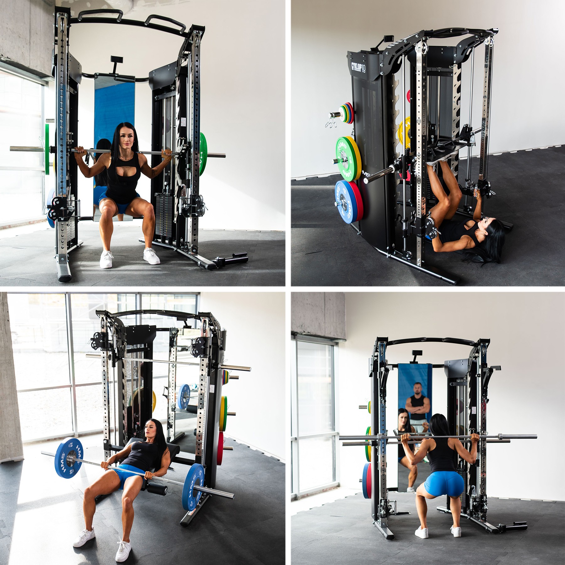 Aparat multifunctional Smith HMS CYKLOP 10 FitLine Training