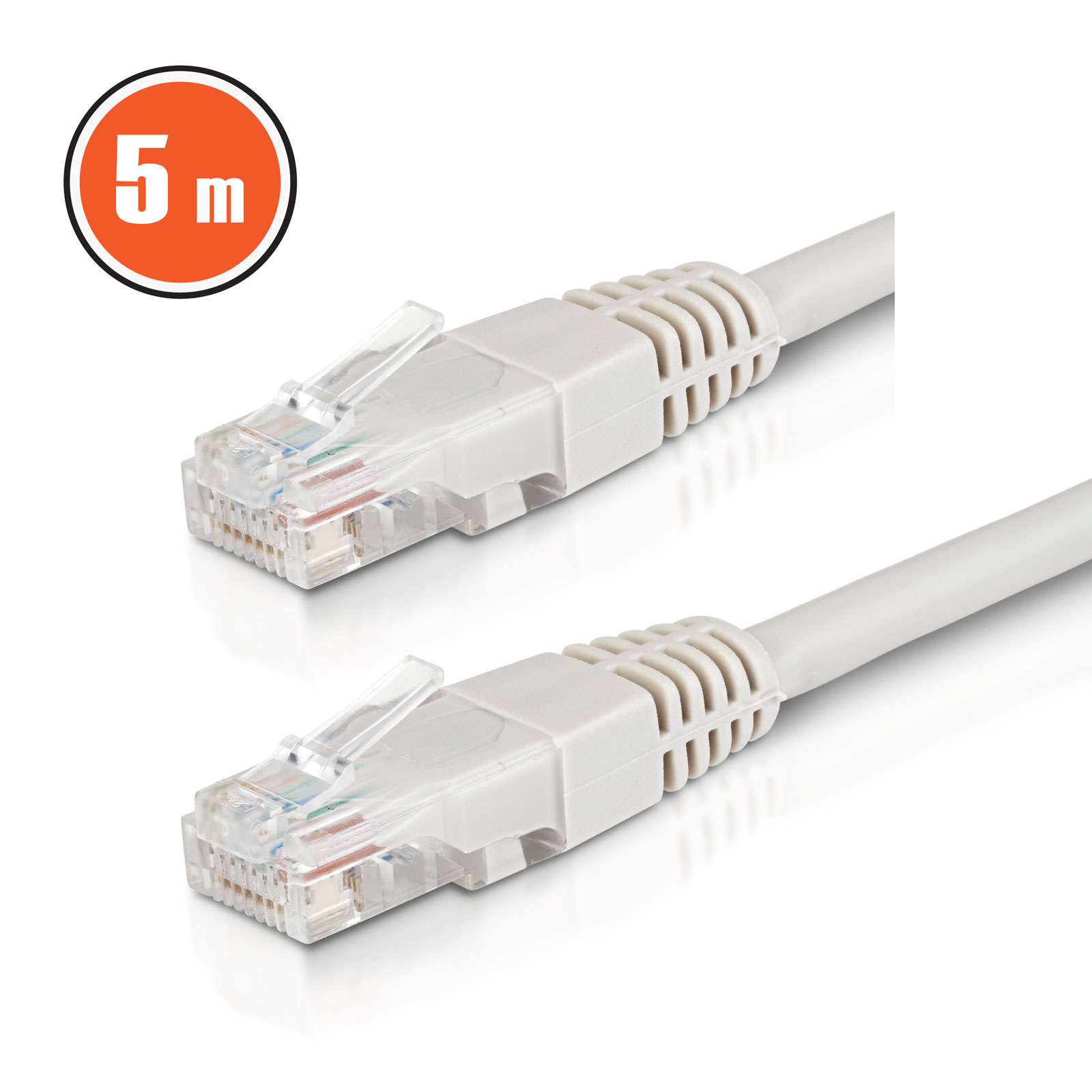Cablu Internet UTP CAT6 CCA Gri - 5 m Best CarHome