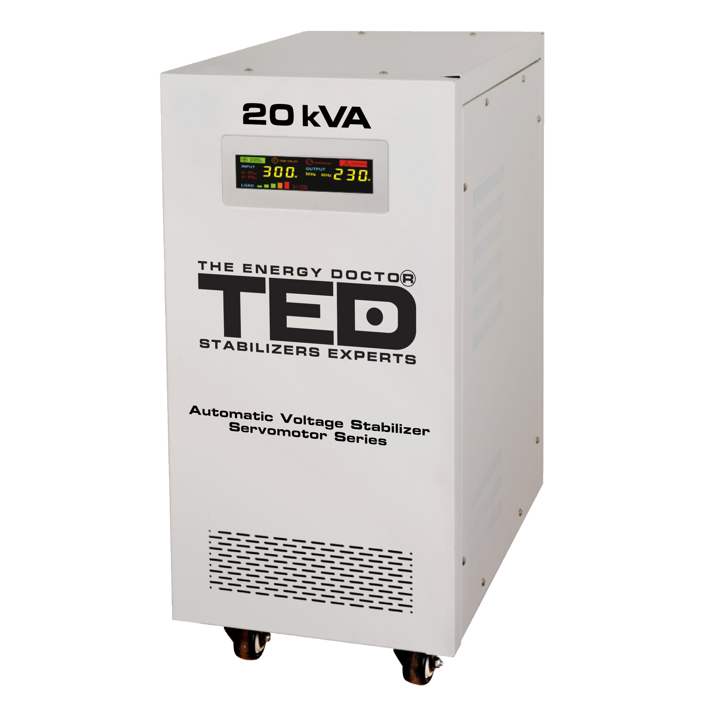 Stabilizator retea maxim 20KVA-SVC cu servomotor monofazat TED001955 SafetyGuard Surveillance