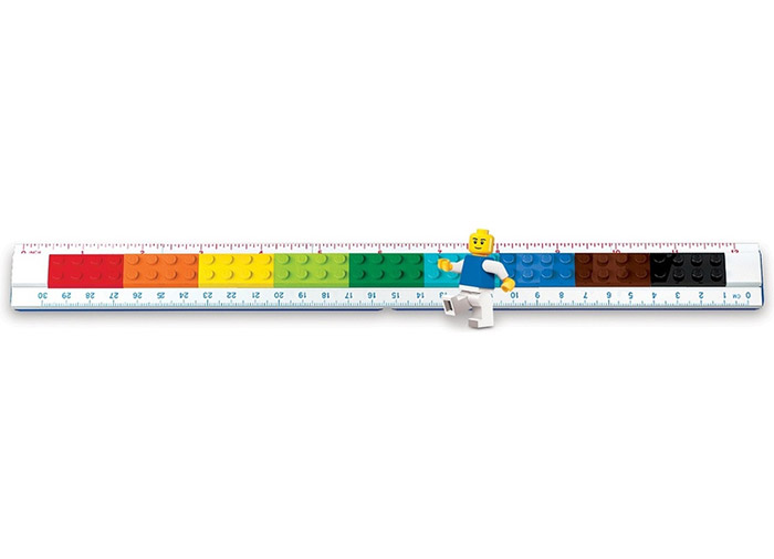 LEGO Rigla LEGO construibila cu minifigurina Quality Brand