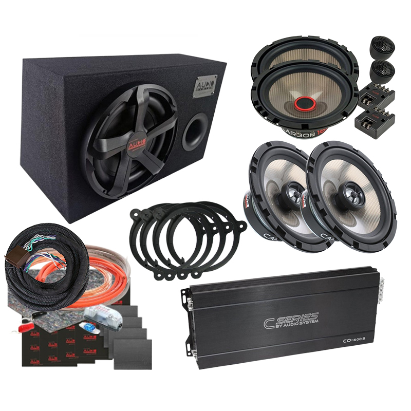 Pachet car audio Dacia Duster Full Carbon CarStore Technology