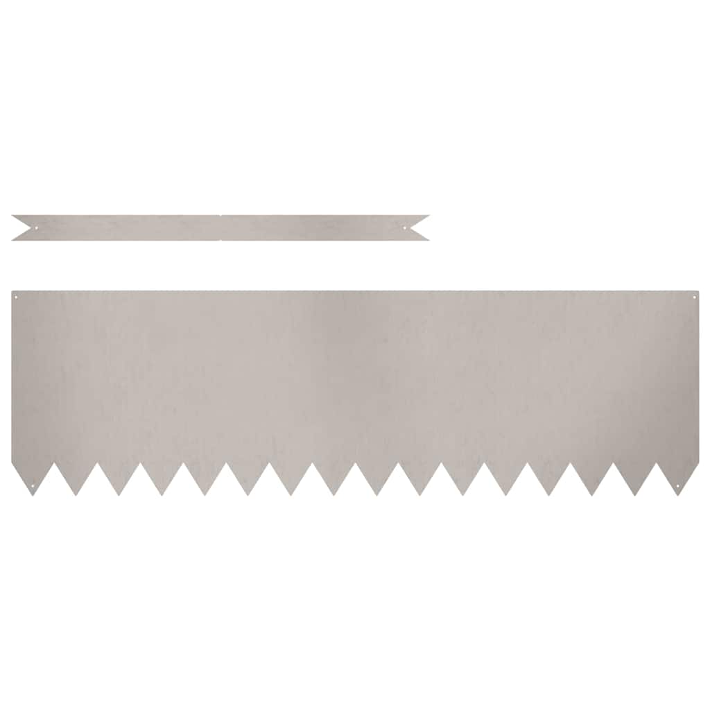 Margine pentru gazon 30 pcs Maro 100 x 0.05 x 20 cm GartenMobel Dekor