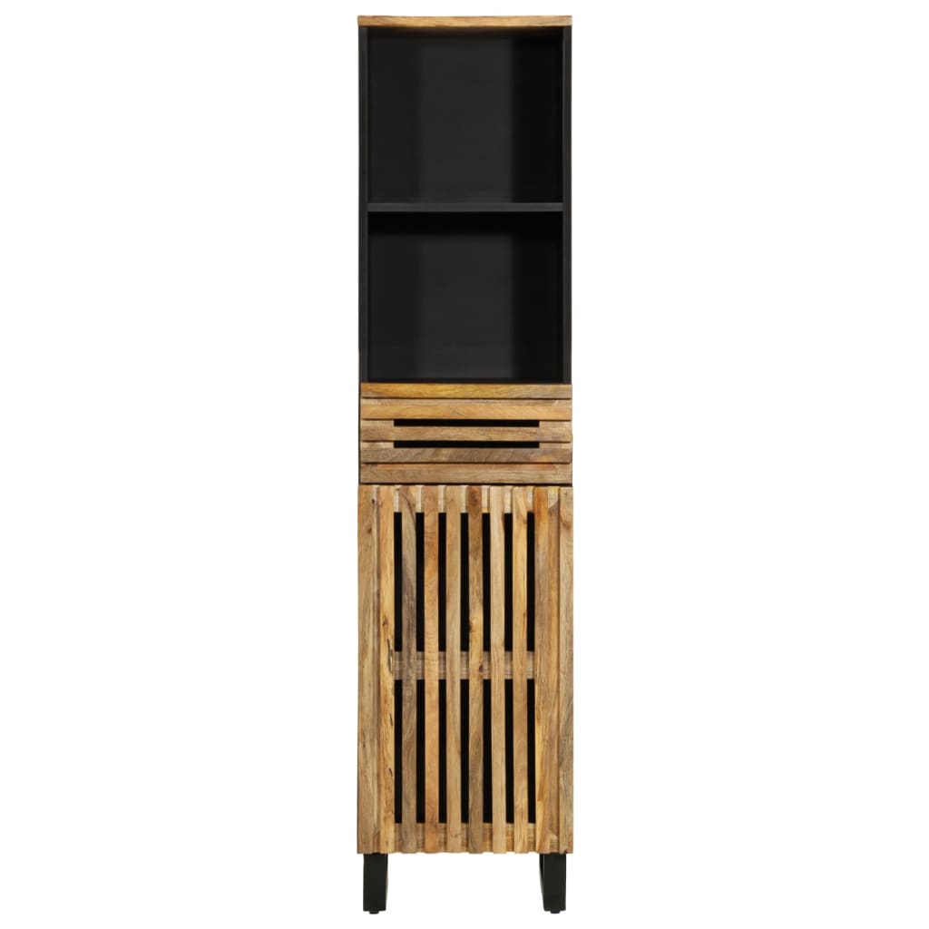 Dulap, 38x34x160 cm, lemn masiv de mango brut GartenMobel Dekor