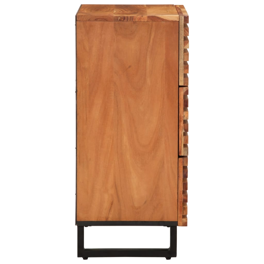 Dulap, 60x34x75 cm, lemn masiv de acacia GartenMobel Dekor